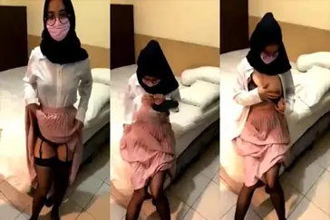 Bokep Jilbab Sekretaris Kacamata Ngentot
